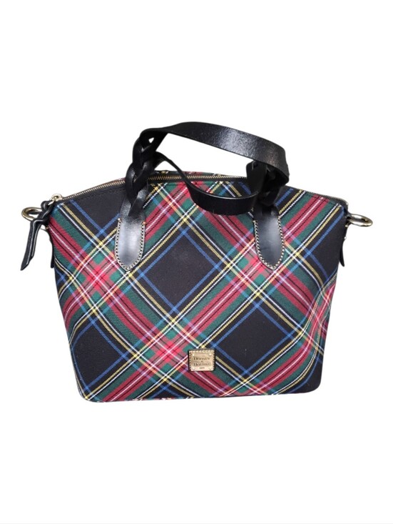 Dooney & Bourke Handbags - NWOT: Dooney & Bourke Large Windsor Celeste Tartan Plaid Satchel